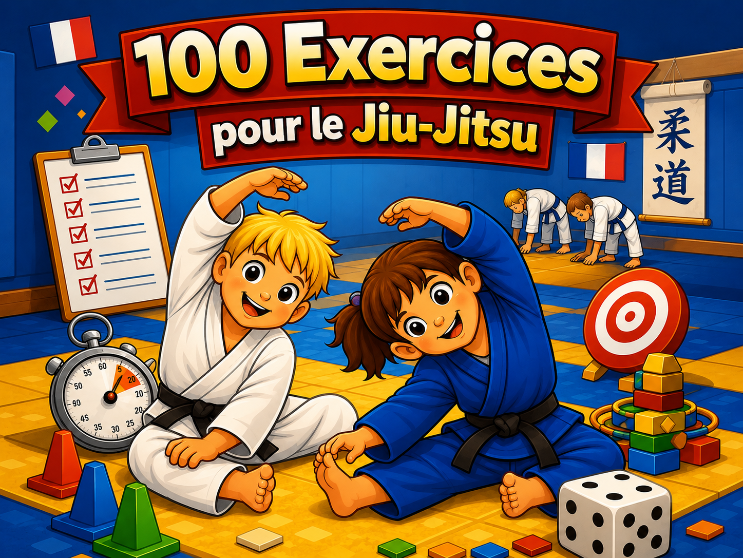100 Exercices de Jiu-Jitsu